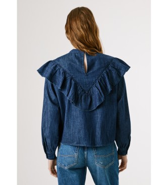 Pepe Jeans Bluse Noella navy