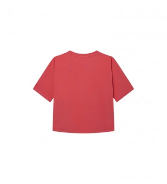 Pepe Jeans Camiseta Noni rojo