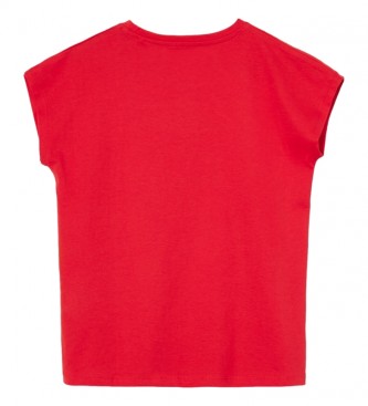 Pepe Jeans T-shirt rossa Nuria