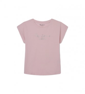 Pepe Jeans Nuria roze t-shirt