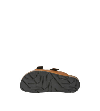 Pepe Jeans Oban Claic 1 bruine sandalen