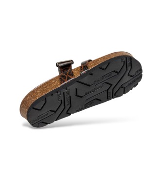 Pepe Jeans Brown Oban Cooler Sandals