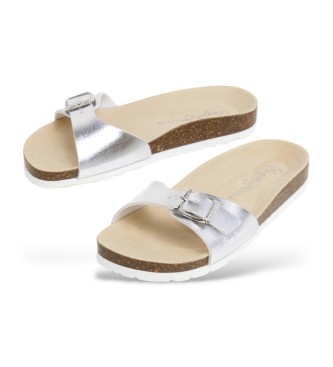 Pepe Jeans Zilveren Oban Jonge Sandalen