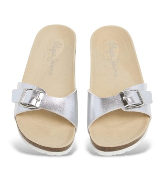 Pepe Jeans Zilveren Oban Jonge Sandalen