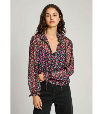 Pepe Jeans Blusa Ottavia blu scuro