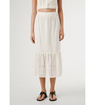 Pepe Jeans Rok Odelia wit