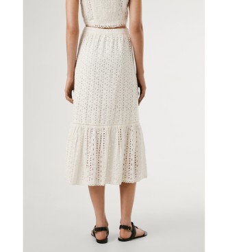 Pepe Jeans Rok Odelia wit