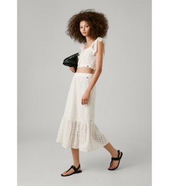 Pepe Jeans Rok Odelia wit