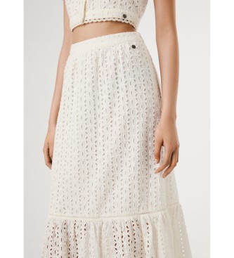 Pepe Jeans Rok Odelia wit
