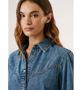 Pepe Jeans Camisa de ganga Odile
