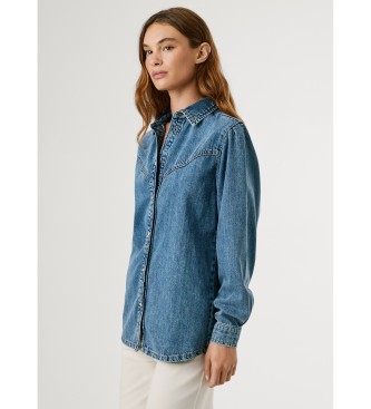 Pepe Jeans Camisa de ganga Odile