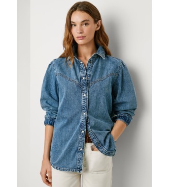 Pepe Jeans Camisa de ganga Odile