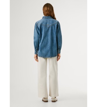 Pepe Jeans Camisa de ganga Odile