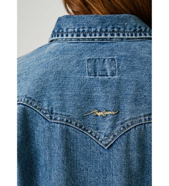 Pepe Jeans Camisa de ganga Odile