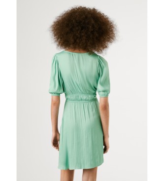 Pepe Jeans Robe verte Olivia