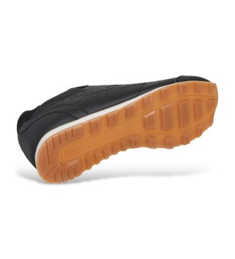 Pepe Jeans Sneakers i lder Once Dress sort