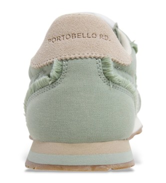 Pepe Jeans Sneakers in pelle verde Once Twill