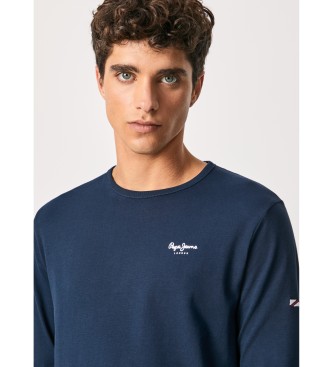 Pepe Jeans T-shirt B Sico Original 2 Long N blu navy