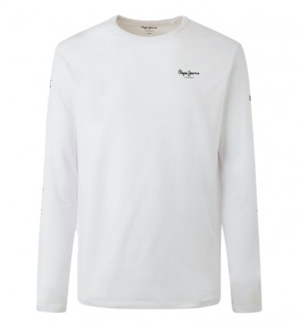 Pepe Jeans Camiseta B Sico Original 2 Largo N blanco