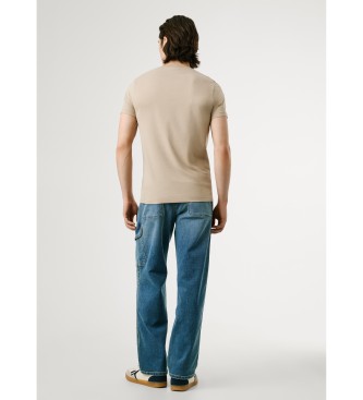 Pepe Jeans Original Stretch T-shirt beige