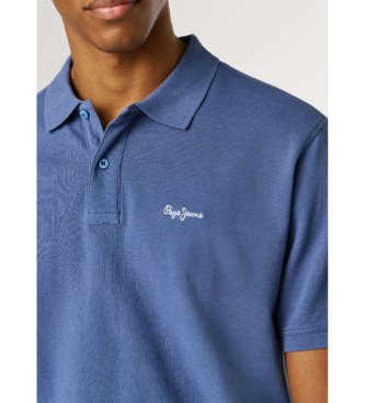 Pepe Jeans Polo bleu Oscar
