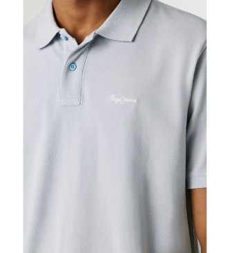 Pepe Jeans Polo Oscar bleu clair