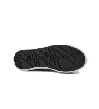 Pepe Jeans Sapatilhas Ottis Platform Glit preto, cinzento