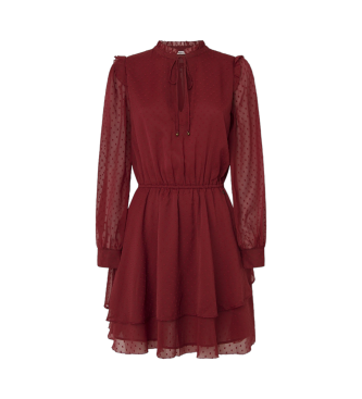 Pepe Jeans Robe Otto marron