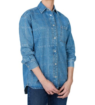 Pepe Jeans Overshirt Glitter bl