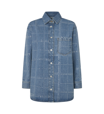 Pepe Jeans Overshirt Glitter bl