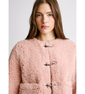 Pepe Jeans Paige roze jas