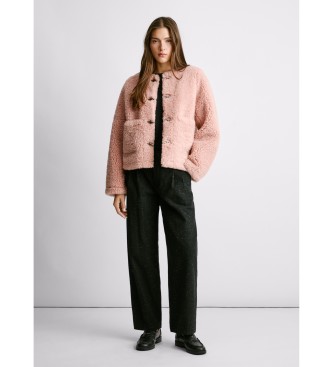 Pepe Jeans Paige roze jas