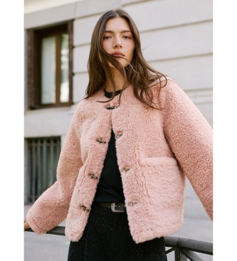 Pepe Jeans Paige roze jas