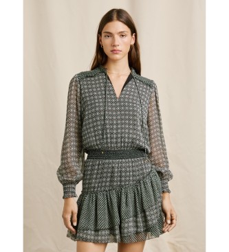 Pepe Jeans Vestido Palm negro