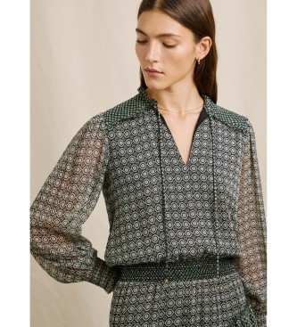 Pepe Jeans Vestido Palm negro