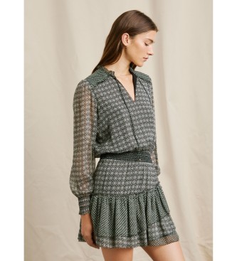 Pepe Jeans Vestido Palm negro
