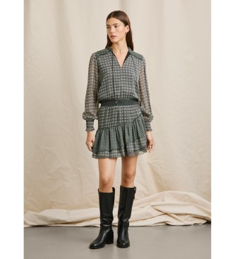 Pepe Jeans Vestido Palm negro