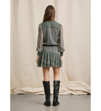 Pepe Jeans Vestido Palm negro