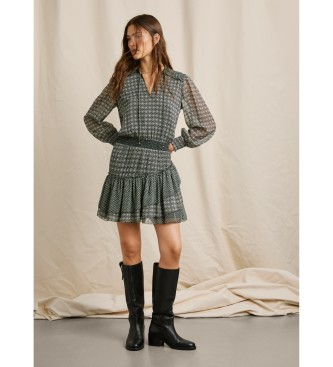 Pepe Jeans Vestido Palm negro