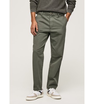 Pepe Jeans Chinos Passform Ls grn