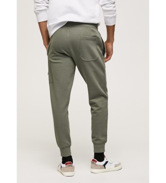 Pepe Jeans Jogger broek met elastische taille groen