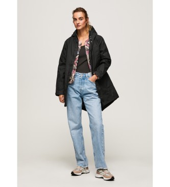 Pepe Jeans Parka with Inner Jacket black