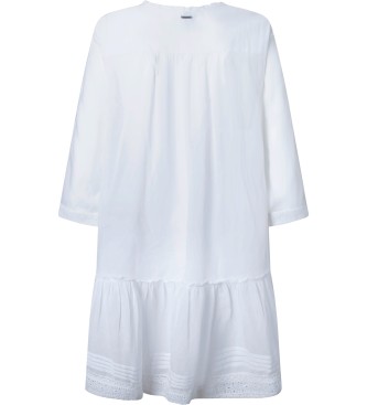 Pepe Jeans Patris kjole hvid