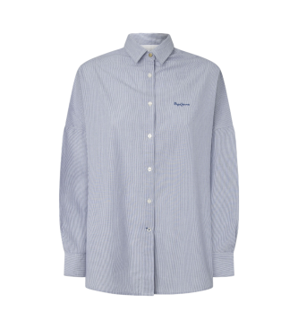 Pepe Jeans Overhemd Paulas blauw