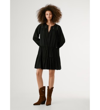 Pepe Jeans Abito nero Paule