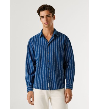 Pepe Jeans Camicia blu Paxton