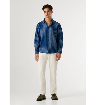 Pepe Jeans Camicia blu Paxton
