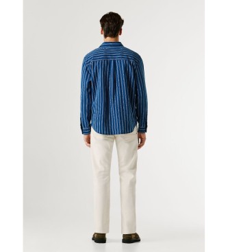 Pepe Jeans Camicia blu Paxton