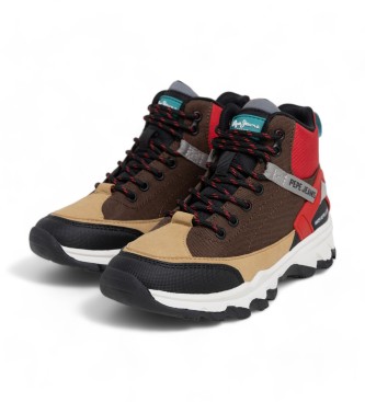 Pepe Jeans Chaussures de randonne Peak Earth B marron