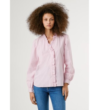 Pepe Jeans Blusa Pearlcy rosa